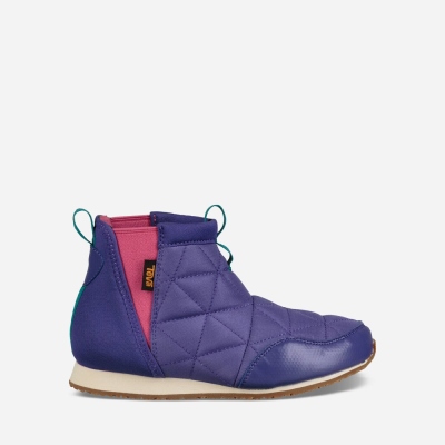 Teva Ember Mid - Kids' Teva Boots - Purple | India (DNQI35296)